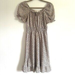 Monteau floral printed dress size small